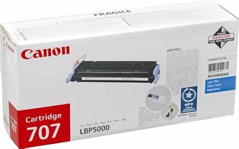 Canon 707C Cyan Toner Cartridge