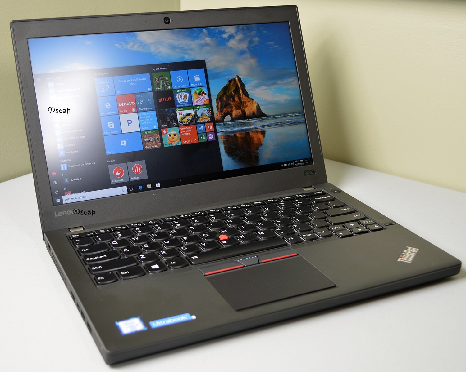 Lenovo ThinkPad X260 Ultrabook 6th Gen Intel Core i5 Processor 12.5" Display 8GB DDR4 RAM 500GB HDD HDMI WebCam Certified Refurbished — view 8