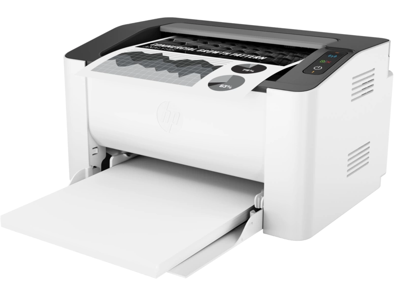 HP LaserJet 107w Wireless Mono Laser Printer — view 5